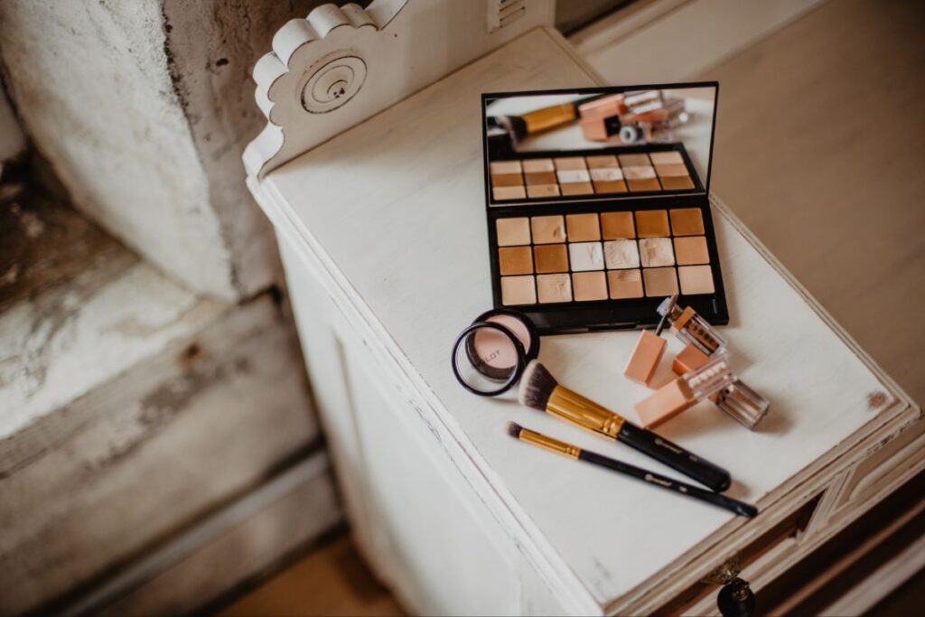 Cosmetic products have common ingredients, such as galactomyces, which are known to be good for the skin.