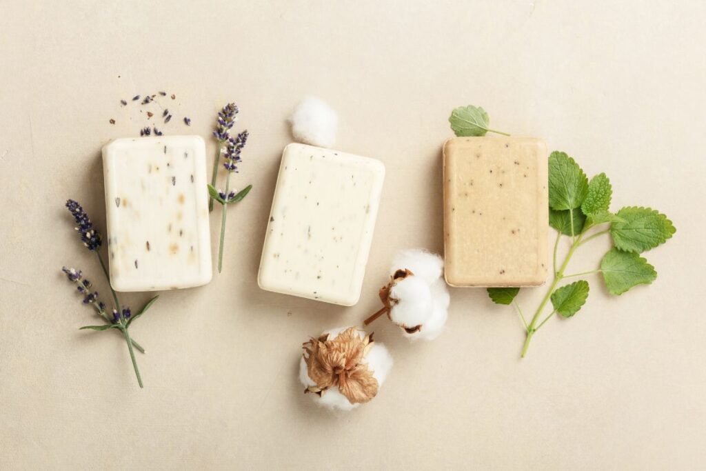 Soaps that are used for non-toxic body wash.