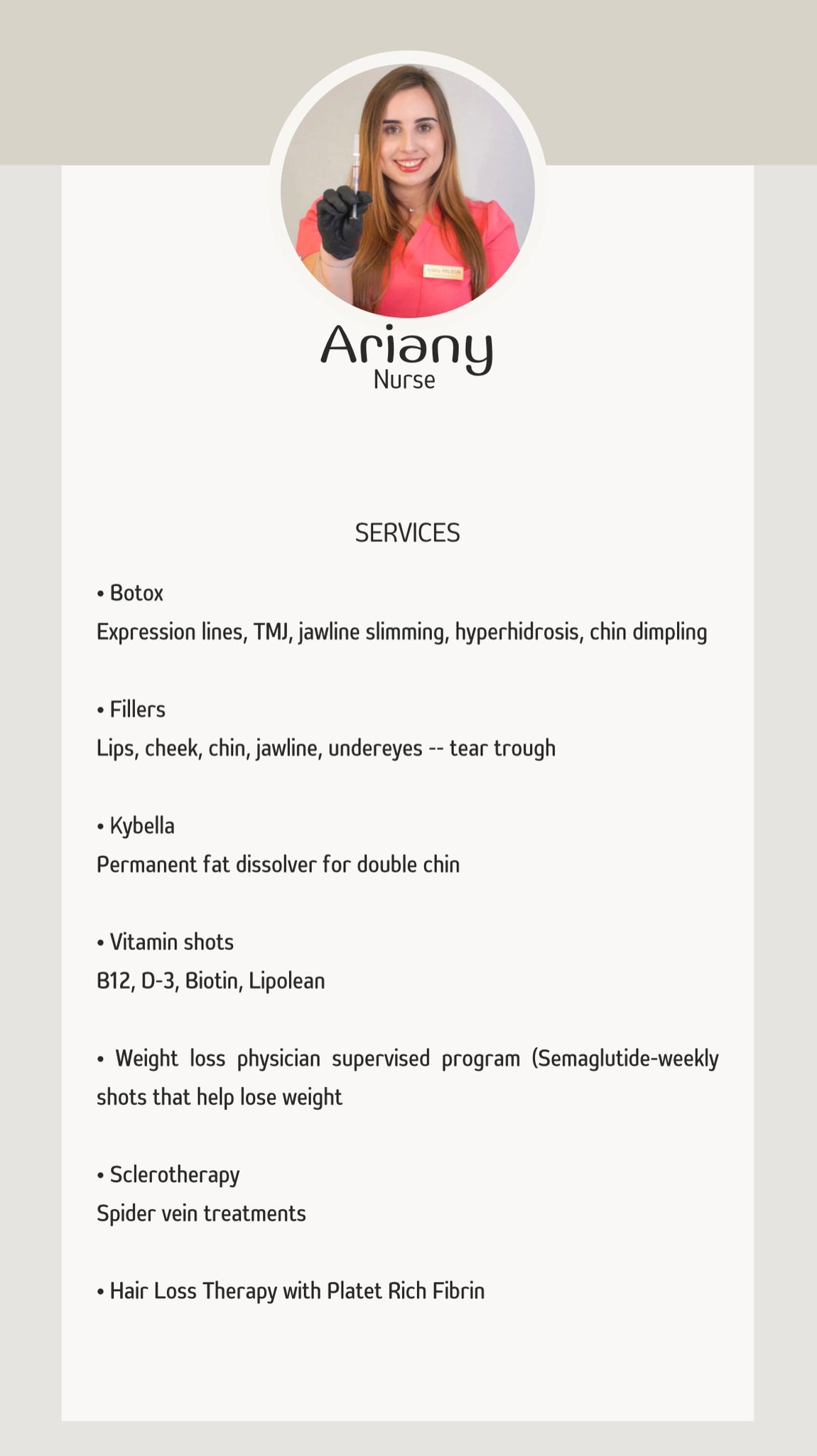 Ariany services
